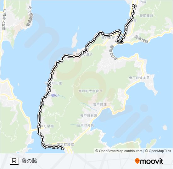 904-15-01 Bus Line Map