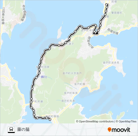 904-15-01 バスの路線図
