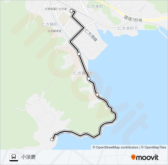 904-16-01 Bus Line Map