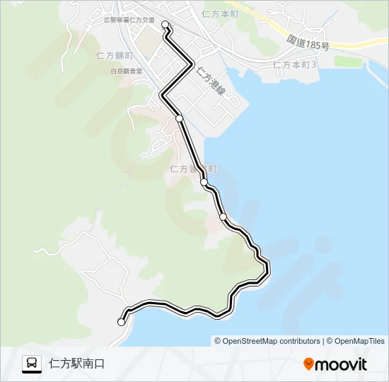 904-16-01 バスの路線図
