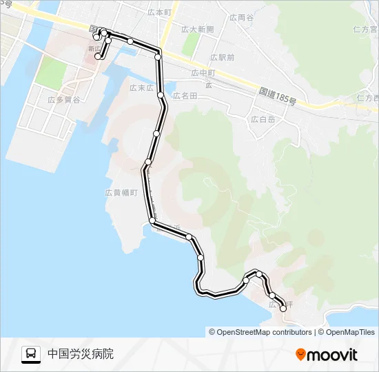 904-17-01 Bus Line Map