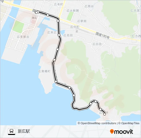 904-17-02 バスの路線図