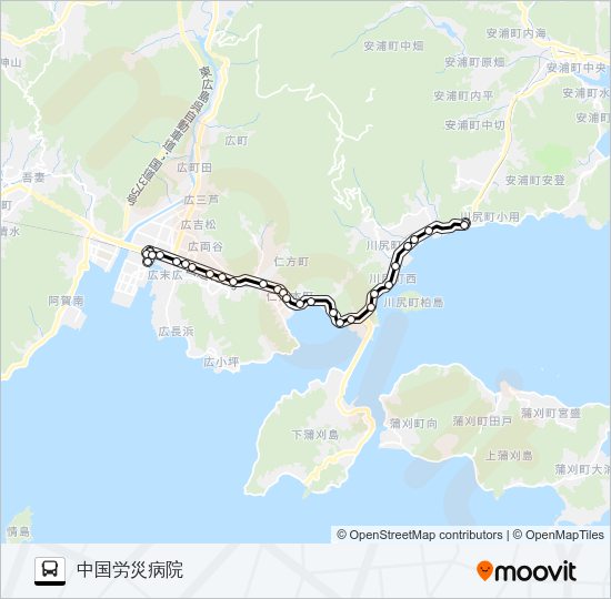 904-18-01 Bus Line Map
