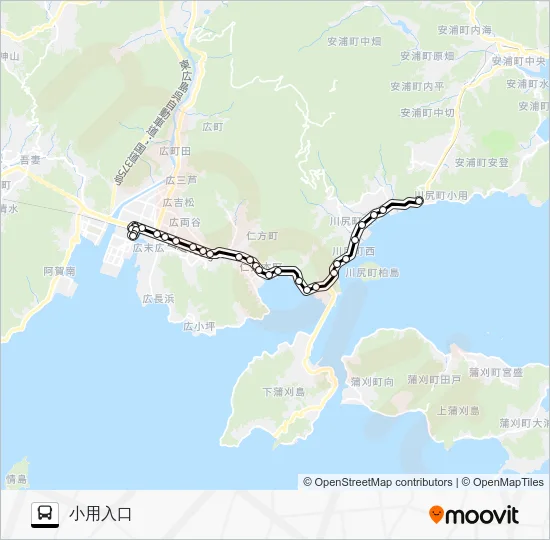 904-18-01 Bus Line Map