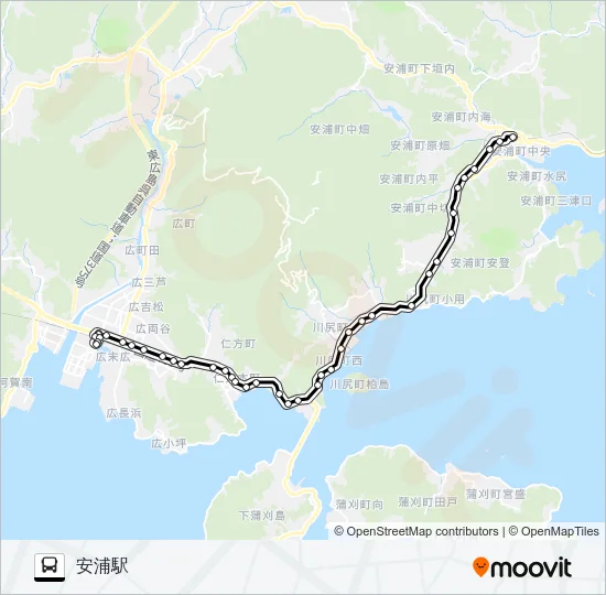 904-18-02 バスの路線図