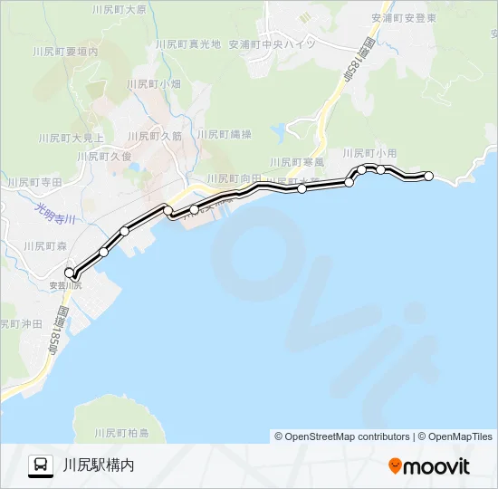 904-19-01 Bus Line Map