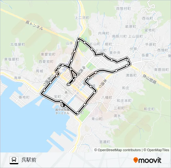 904-22-01 Bus Line Map