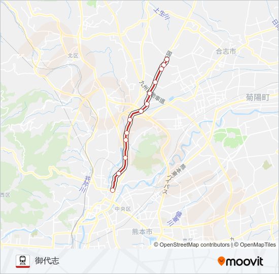 本線 Train Line Map