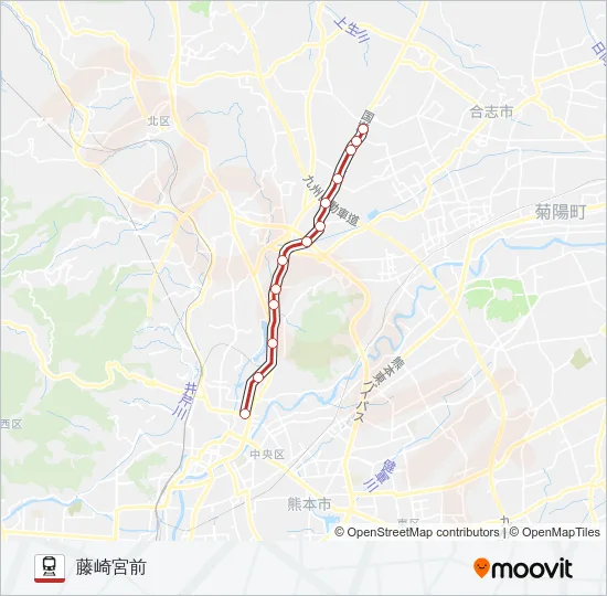 本線 Train Line Map