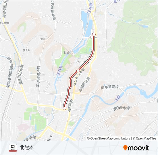 本線 Train Line Map