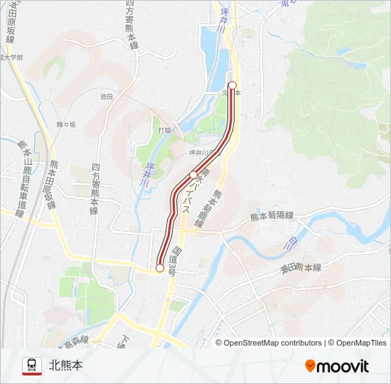 本線 Train Line Map