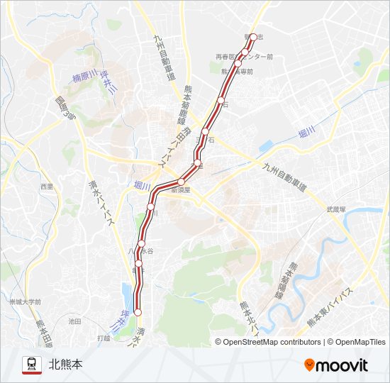 本線 Train Line Map
