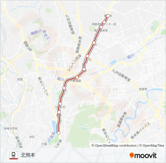 本線 Train Line Map