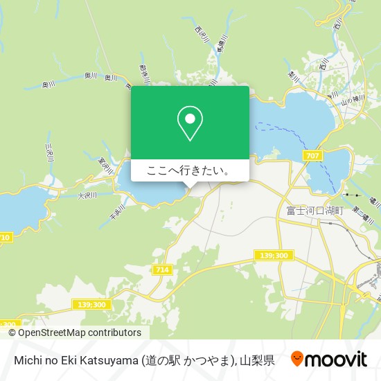 Michi no Eki Katsuyama (道の駅 かつやま)地図