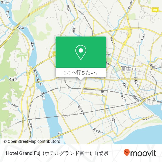 Hotel Grand Fuji (ホテルグランド富士)地図