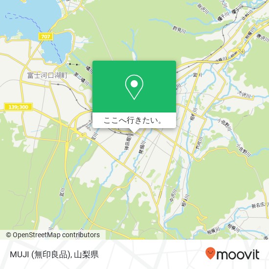 MUJI (無印良品)地図