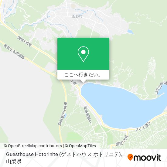 Guesthouse Hotorinite (ゲストハウス ホトリニテ)地図