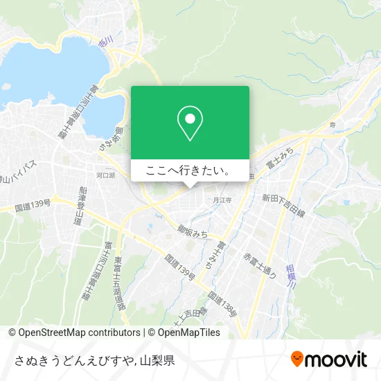 さぬきうどんえびすや地図