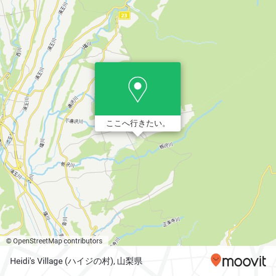 Heidi's Village (ハイジの村)地図
