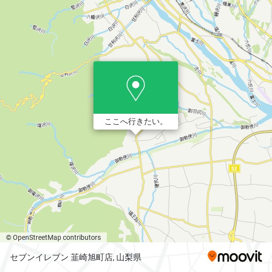 セブンイレブン 韮崎旭町店地図