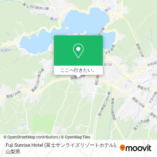 Fuji Sunrise Hotel (富士サンライズリゾートホテル)地図