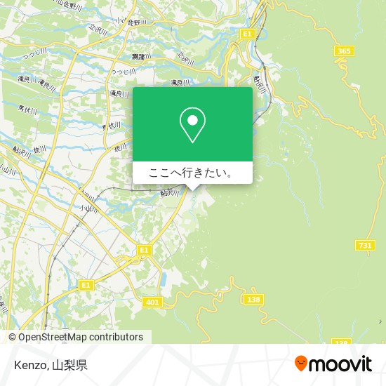 Kenzo地図