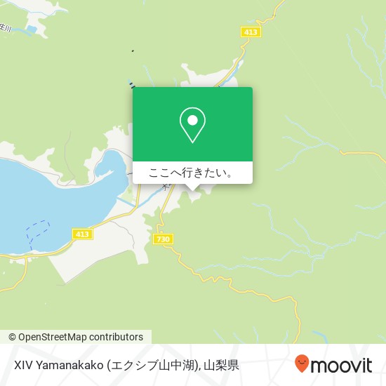 XIV Yamanakako (エクシブ山中湖)地図