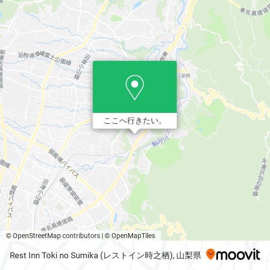 Rest Inn Toki no Sumika (レストイン時之栖)地図