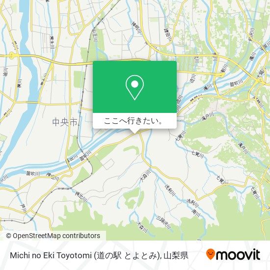 Michi no Eki Toyotomi (道の駅 とよとみ)地図