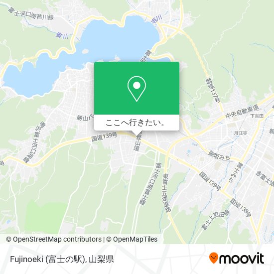 Fujinoeki (富士の駅)地図