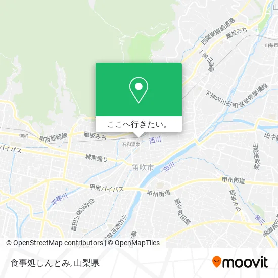 食事処しんとみ地図