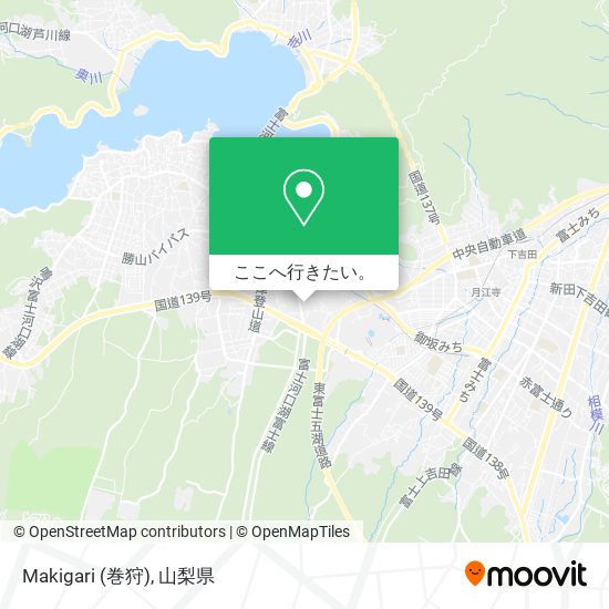 Makigari (巻狩)地図