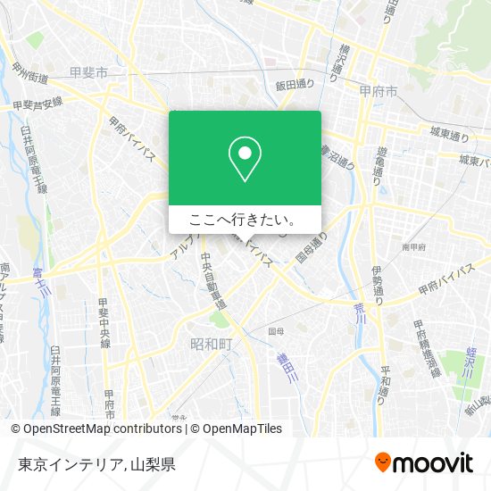 東京インテリア地図