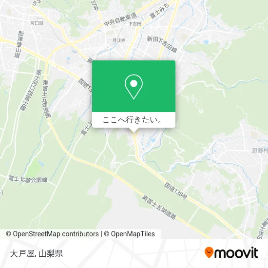 大戸屋地図