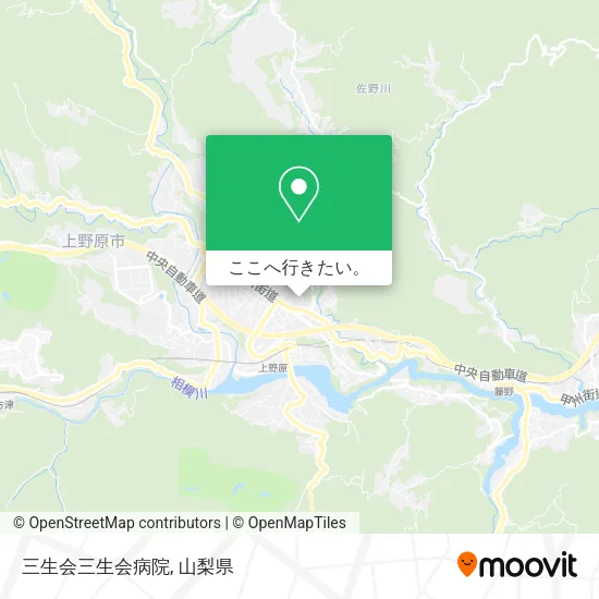 三生会三生会病院地図