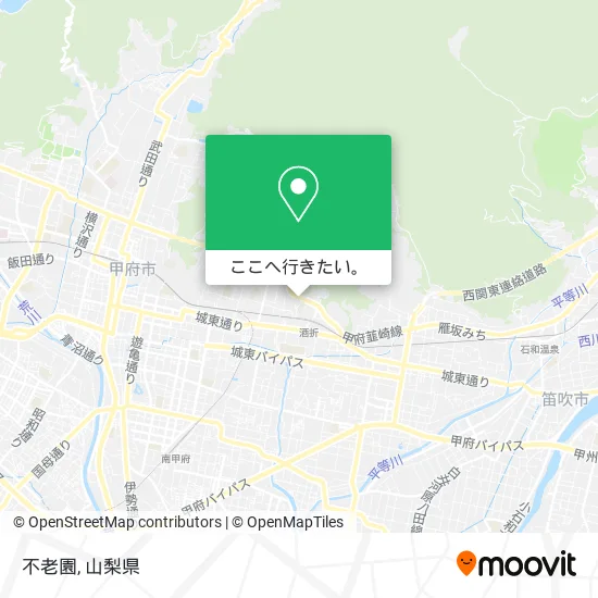 不老園地図