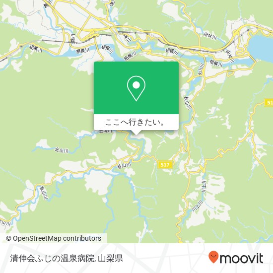 清伸会ふじの温泉病院地図