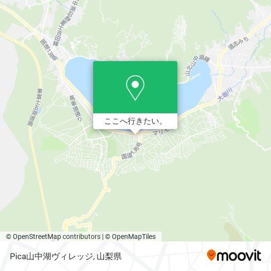 Pica山中湖ヴィレッジ地図