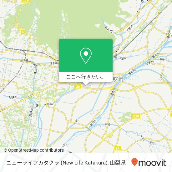 ニューライフカタクラ (New Life Katakura)地図