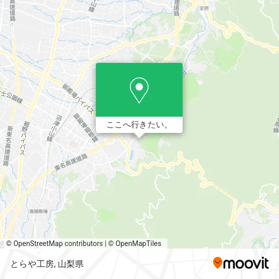 とらや工房地図