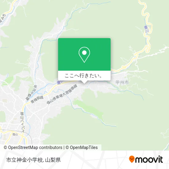 市立神金小学校地図