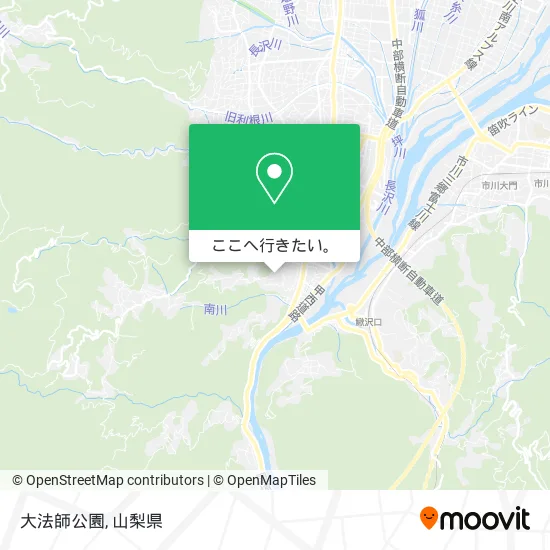 大法師公園地図