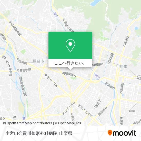 小宮山会貢川整形外科病院地図