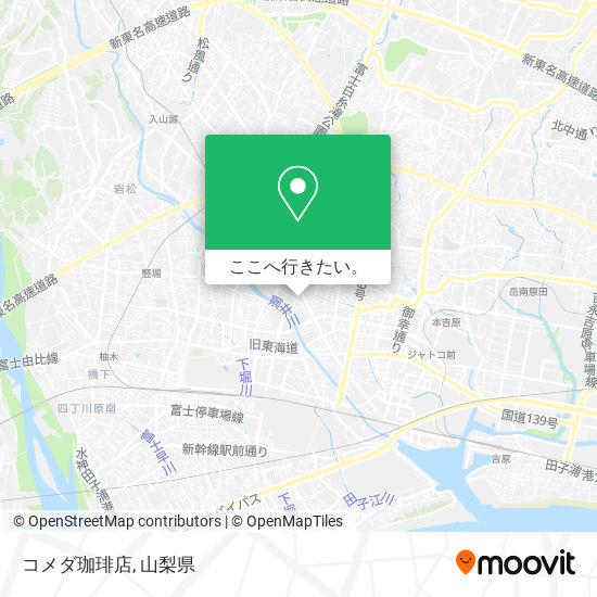 コメダ珈琲店地図