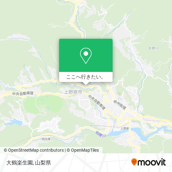 大鶴楽生園地図