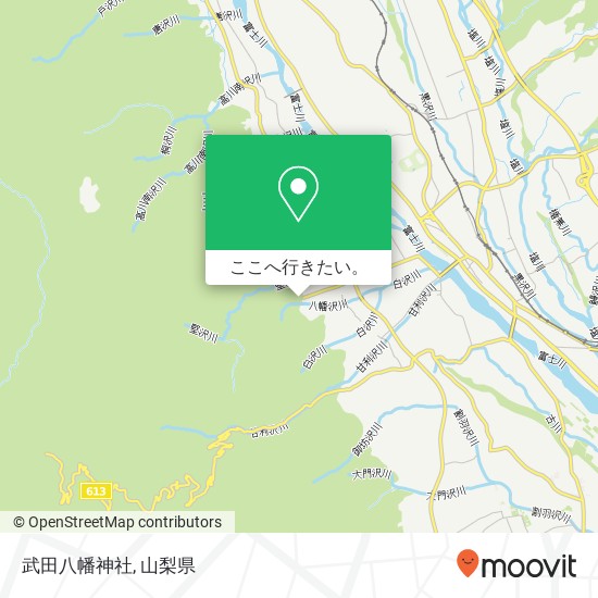 武田八幡神社地図