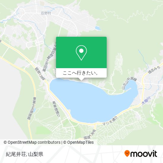 紀尾井荘地図