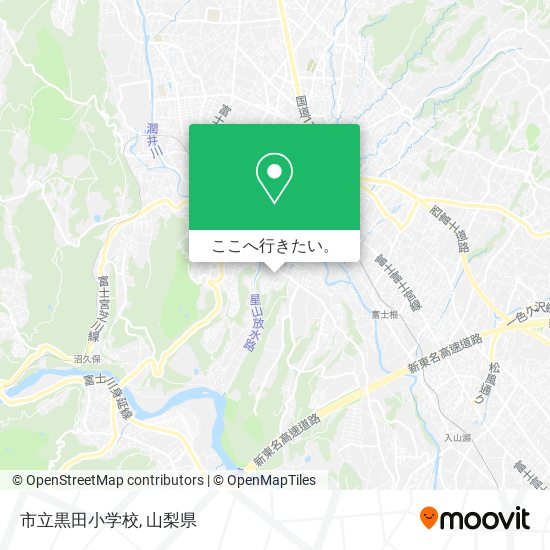 市立黒田小学校地図