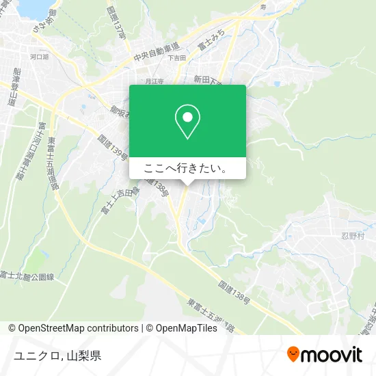 ユニクロ地図