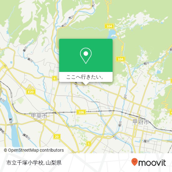 市立千塚小学校地図